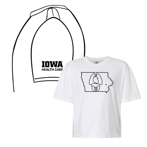 Comfort Colors Women's Garment-Dyed Heavyweight Boxy T-Shirt -- White