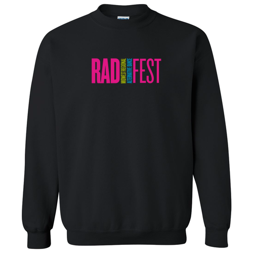 Gildan Heavy Blend Crew Neck Sweatshirt -- Black