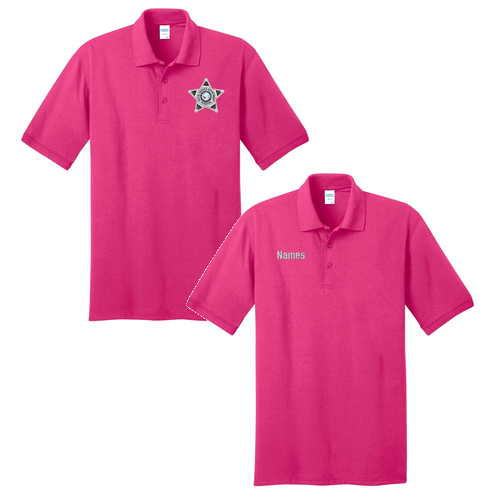 Port & Company Core Blend Jersey Knit Polo -- Sangria