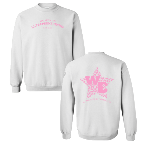 Gildan Heavy Blend Crew Neck Sweatshirt -- White
