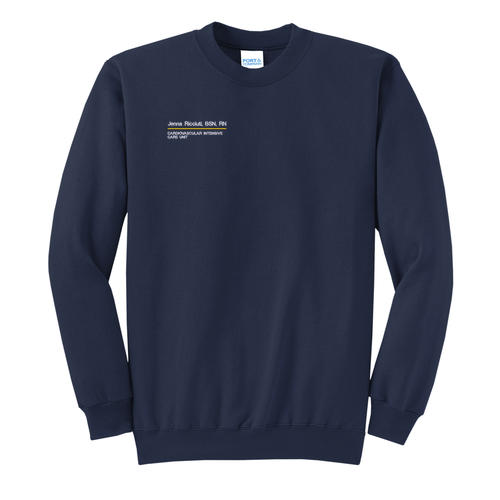 Port and Company Classic Crewneck Sweatshirt -- Navy
