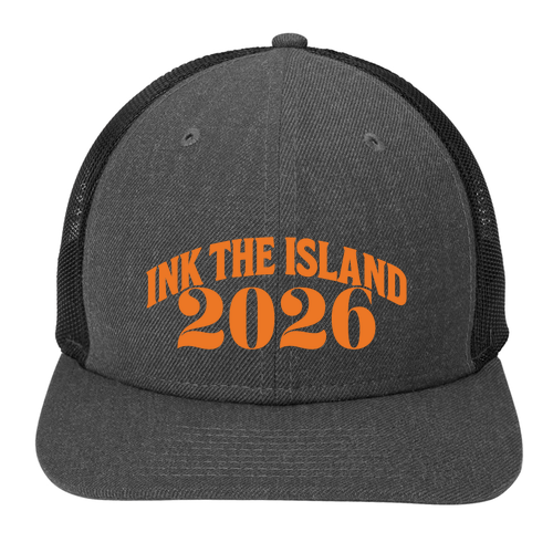 Trucker Hat -- Heather Graphite / Black