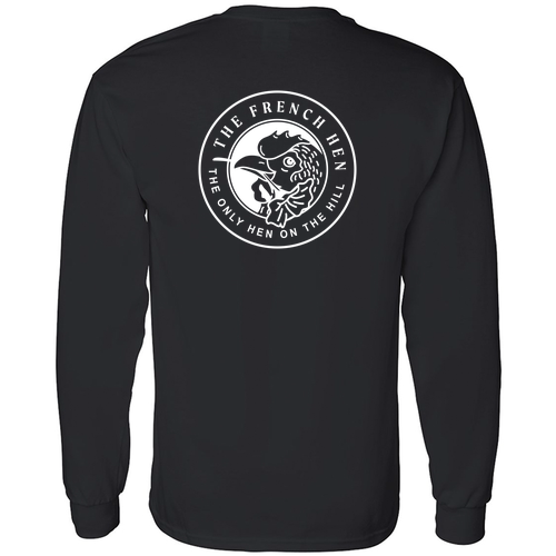 Gildan Heavy Cotton Longsleeve Basic T-Shirt -- Black