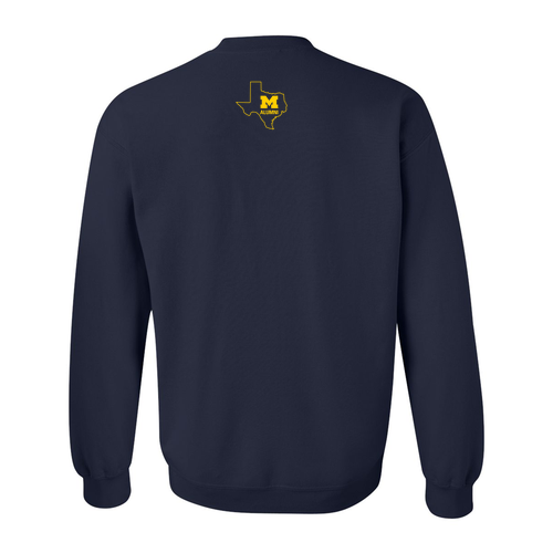 Mens/Unisex Gildan Heavy Blend Crewneck Sweatshirt -- Navy