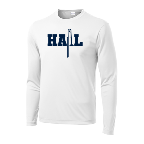 Sport Tek Long Sleeve T-Shirt -- White
