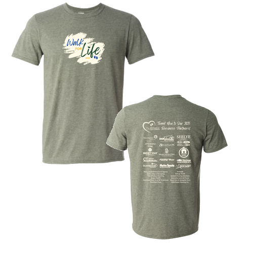 Gildan Adult SoftStyle T-Shirt -- Heather Military Green