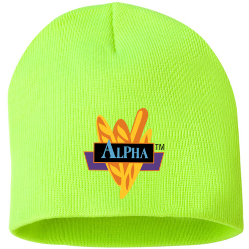 Sportsman 8-inch Knit Beanie -- Safety Yellow