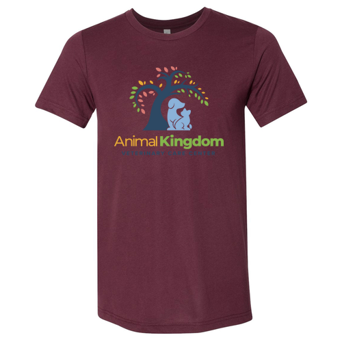 Bella Canvas Triblend Short Sleeve T-Shirt -- Maroon Triblend