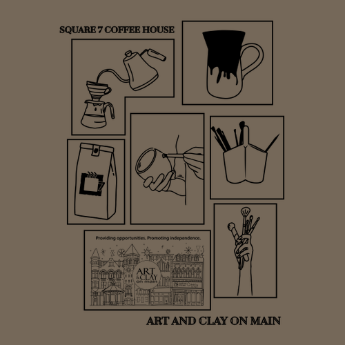 Cotton Heritage Lightweight Fleece Crewneck -- Latte