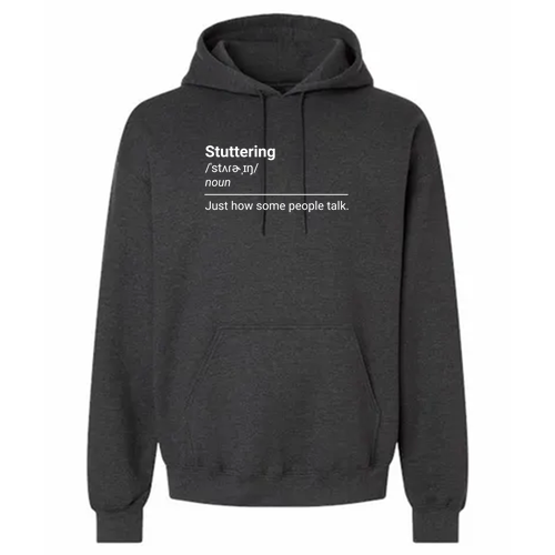 Gildan Heavy Blend Hooded Sweatshirt -- Fan Charcoal Heather