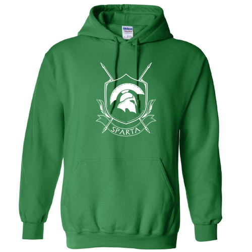 Sparta  Hooded Sweatshirt -- Irish Green