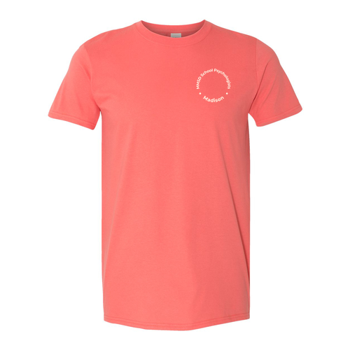 MMSD School Psychologist T-Shirt -- Coral Silk