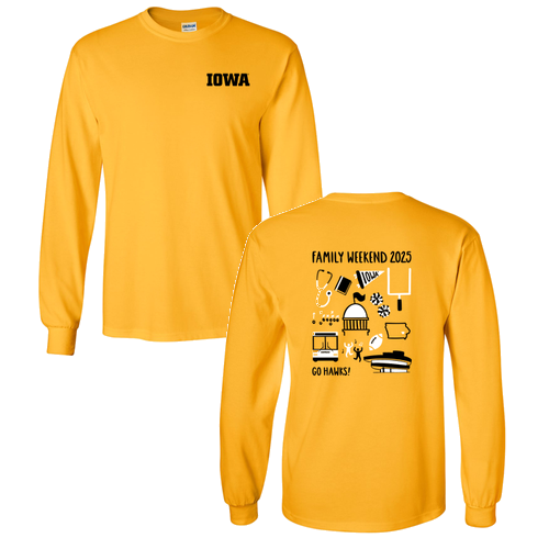 Gildan Ultra Cotton Longsleeve Basic T-Shirt -- Gold