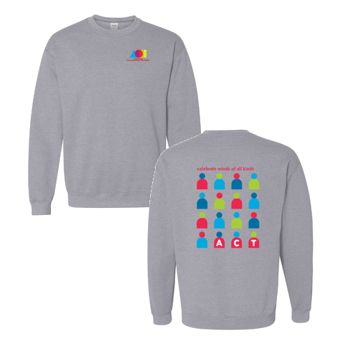 Gildan Heavy Blend Crew Neck Sweatshirt -- Sport Grey