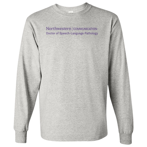 Cotton Longsleeve Basic T-Shirt Ash