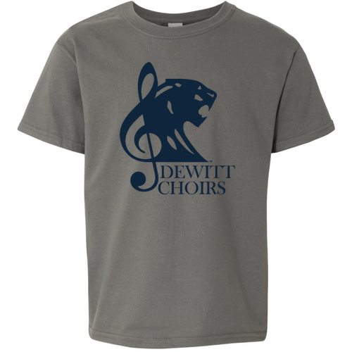 Gildan Youth Softstyle T-Shirt -- Charcoal