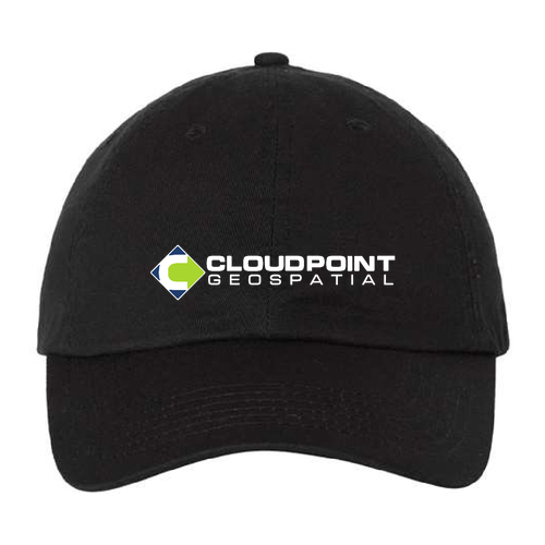 Bio-Washed Unstructured Hat -- Black