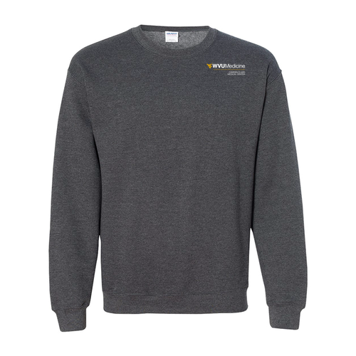 Gildan Heavy Blend Crew Neck Sweatshirt -- Dark Heather