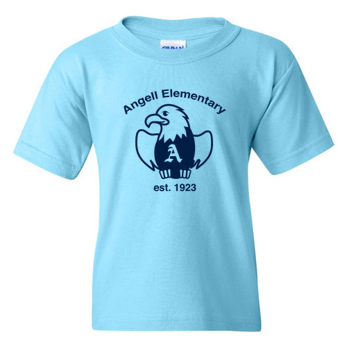 Gildan Heavy Cotton Basic Youth T-Shirt -- Sky