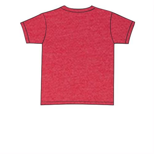 Gildan Heavy Cotton Basic Youth T-Shirt -- Heather Red