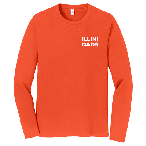Dad's Weekend Long Sleeve Tee -- Orange