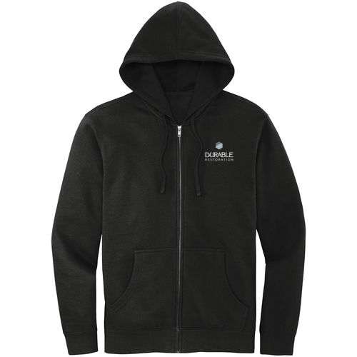 District V.I.T. Fleece Full-Zip Hoodie -- Black