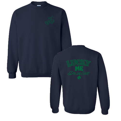 Gildan Heavy Blend Crew Neck Sweatshirt -- Navy