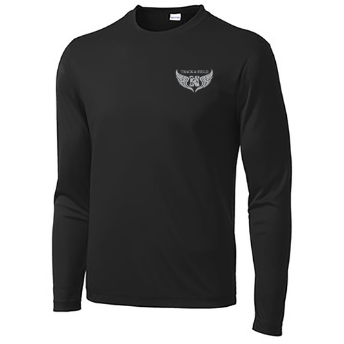 Sport Tek Long Sleeve Competitor -- Black