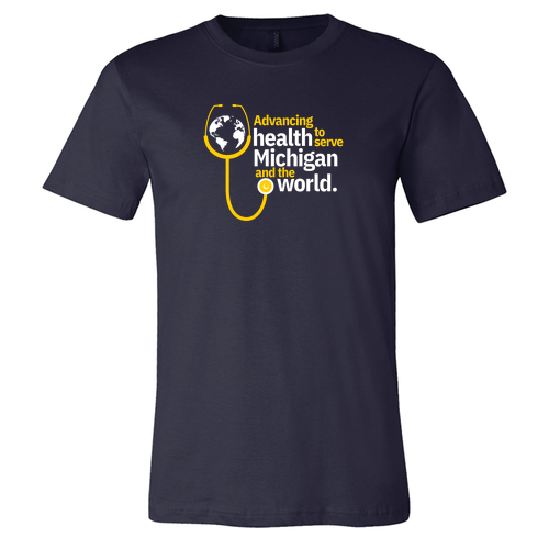 Bella Canvas Unisex Jersey T-Shirt -- Navy