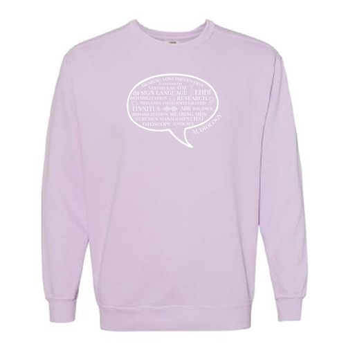 Comfort Colors Adult Crewneck Sweatshirt -- Orchid