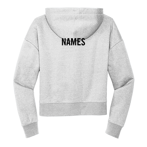 District Women's V.I.T. Fleece Hoodie -- Light Heather Grey