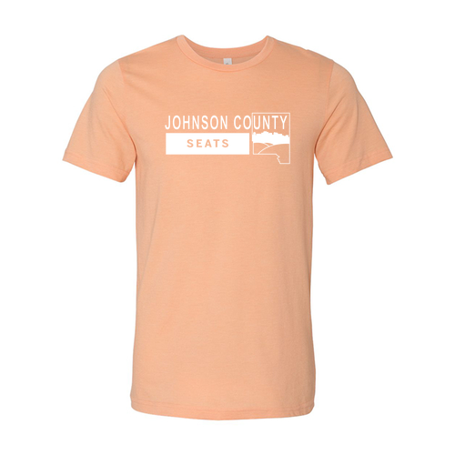 Bella Canvas Unisex Heather CVC T-Shirt -- Heather Peach