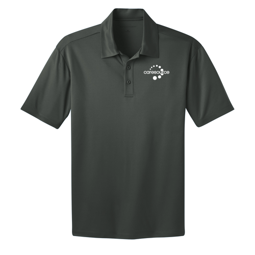 CS Port Authority Silk Touch Performance Polo -- Steel Grey