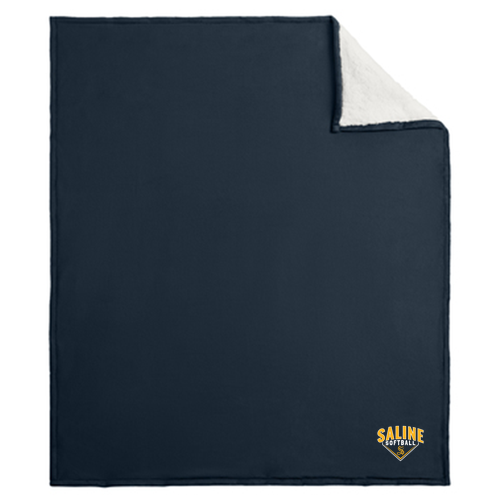 Saline Base Port Authority Mountain Lodge Blanket -- Navy Eclipse