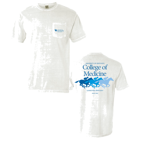 Comfort Colors Short Sleeve Pocket Tee -- White