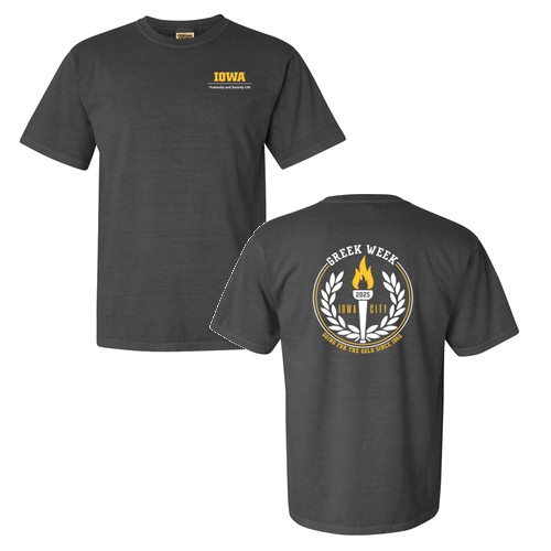 Comfort Colors Ringspun Garment Dyed T Shirt -- Pepper