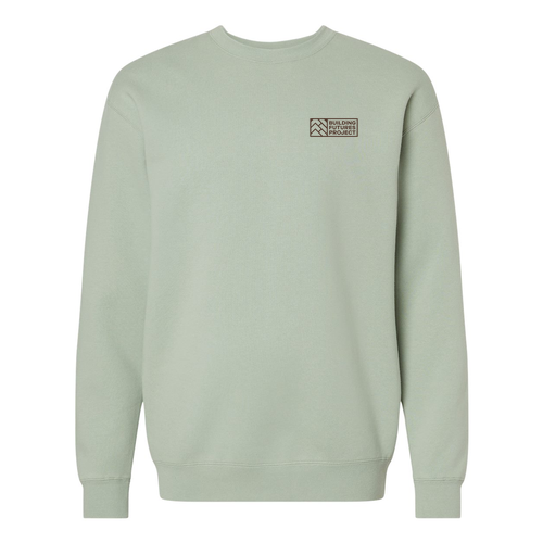 Independent Trading Co. Heavyweight Crewneck Sweatshirt -- Dusty Sage