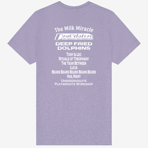 Bella Canvas Unisex Heather CVC T-Shirt -- Heather Dark Lavender