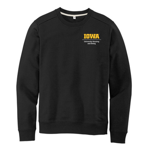 District Re-Fleece Crew -- Black