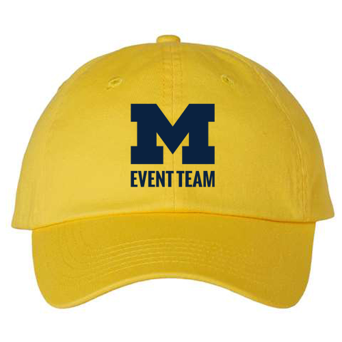 Valucap Bio-Washed Unstructured Hat -- Yellow