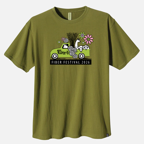 econscious Unisex 5.5 oz., Organic USA Made T-Shirt -- Olive