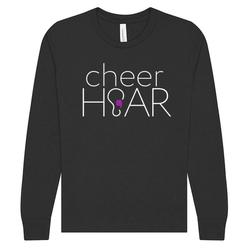 Youth Ambassador Long-Sleeve Tee -- Dark Grey Heather