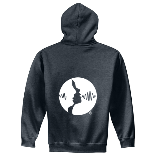 WMU SLHA Gildan Heavy Blend Hooded Sweatshirt -- Dark Heather