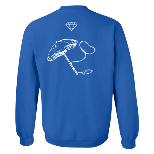 Gildan Heavy Blend Crew Neck Sweatshirt -- Royal