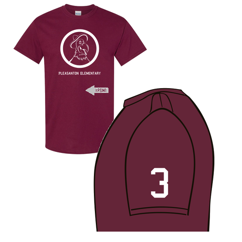 Ruiz-Silva and Lezama 3rd Grade Class Maroon- Adult Size