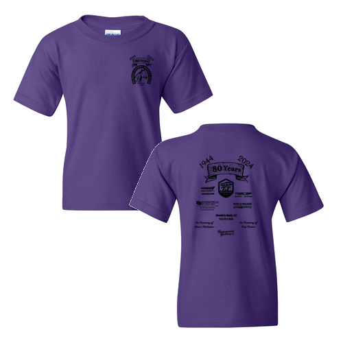 Gildan Heavy Cotton Basic Youth T-Shirt -- Purple