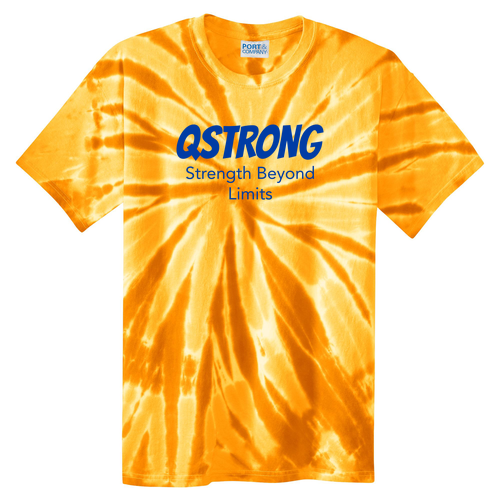 Port and Company Tie Dye Tee -- Gold