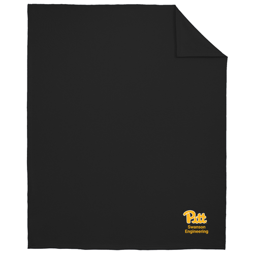 Fleece Blanket -- Jet Black