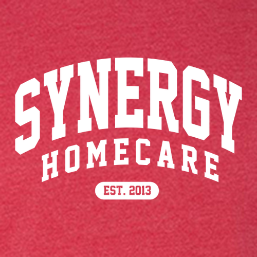 Hanes EcoSmart Crewneck Sweatshirt -- Heather Red