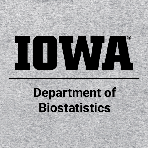 Biostatistics Bella Canvas Unisex Full-Zip Hooded Sweatshirt -- Athletic Heather